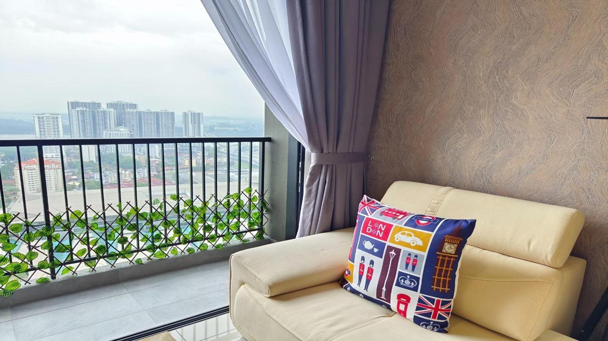 شقة Twin Tower Johor Bahru By Glex المظهر الخارجي الصورة